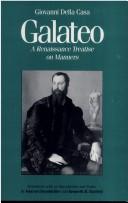 Cover of: Galateo: a renaissance treatise on manners