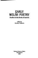 Early Welsh poetry : studies in the Book of Aneirin