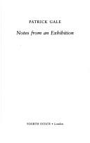 Cover of: Notes from an exhibition