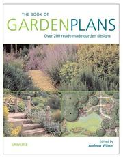 Cover of: Book of Garden Plans