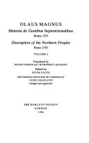 Description of the northern peoples, Rome 1555 = Historia de gentibus Septentrionalibus, Romæ 1555