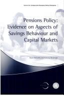 Pensions policy : evidence on aspects of savings behaviour and capital markets