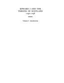 Edward I and the throne of Scotland, 1290-1296 : an edition of the record sources for the Great Cause