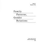 Family patterns, gender relations