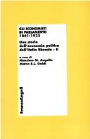 Cover of: Una storia dell'economia politica dell'Italia liberale / a cura di Massimo M. Augello, Marco E. L. Guidi ; con la collaborazione di Terenzio Maccabelli, Luca Michelini.