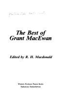 Cover of: The best of Grant MacEwan