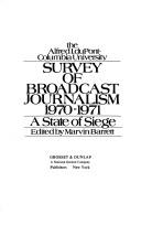 Cover of: Survey of broadcast journalism