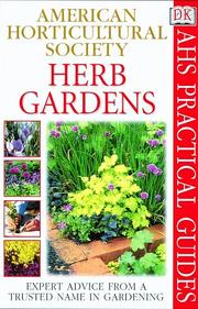 Cover of: Herb gardens by Richard Rosenfeld