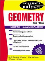 Cover of: Schaum's outline of theory and problems of geometry
