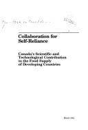 Cover of: Collaboration for self-reliance | Committee on Canada