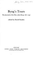 Byng's tours : the journals of the Hon. John Byng 1781-1792