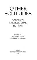 Cover of: Other solitudes by Linda Hutcheon