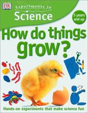 Cover of: How do things grow?