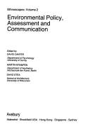 Cover of: Environmental Policy, Assessment, and Communication (Ethnoscapes, Vol 2)