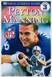Cover of: DK NFL Readers: Peyton Manning (Level 3: Reading Alone)