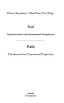 Cover of: Exil: transhistorische und transnationale Perspektiven