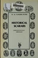 Cover of: Historical scarabs: a series of drawings from the principal collections