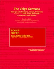 The Volga Germans by George Valko