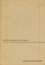 Cover of: Jewelry Design