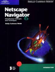 Netscape Navigator 6 : introductory concepts and techniques