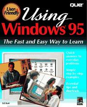 Cover of: Using Windows 95 by Ed Bott