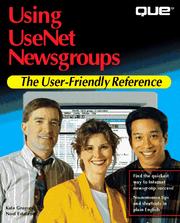 Cover of: Using UseNet newsgroups