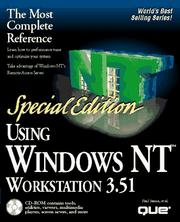Cover of: Using Windows NT Workstation 3.51