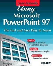 Cover of: Using Microsoft PowerPoint 97