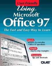 Cover of: Using Microsoft Office 97 by Ed Bott