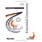 Essential Grammar of German by Monika Reimann
