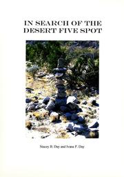 Cover of: IN SEARCH OF THE DESERT FIVE SPOT