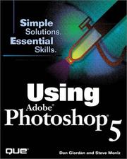 Cover of: Using Adobe Photoshop 5