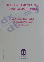 Cover of: Fundamentals of System Simulation by Nezameddin Faghih