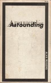 Cover of: A Requiem for Astounding by Alva Rogers