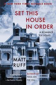 Cover of: Set This House in Order