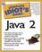 Cover of: The complete idiot's guide to Java 2