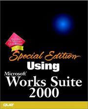 Special edition using Microsoft Works Suite 2000