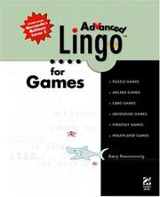 Cover of: Advanced Lingo for Games