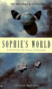 Cover of: Sophie's World: A Novel about the History of Philosophy