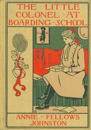Cover of: The little colonel at boarding-school