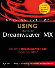 Cover of: Special Edition Using Macromedia Dreamweaver MX
