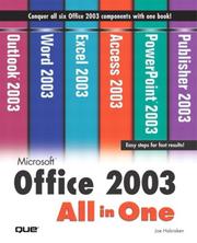 Microsoft Office 2003 all-in-one