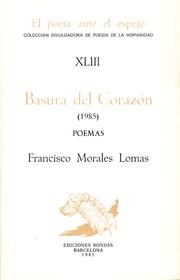 Cover of: Basura del corazón