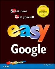 Cover of: Easy Google