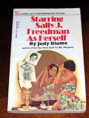 Cover of: Starring Sally J. Freedman as herself by Judy Blume