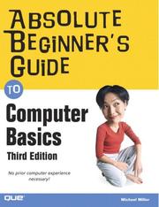 Absolute beginner's guide to computer basics