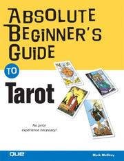 Cover of: Absolute Beginner's Guide to Tarot (Absolute Beginner's Guide)