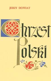 Chrzest Polski by Jerzy Dowiat