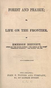 Cover of: Forest and prairie
