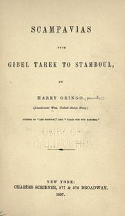 Cover of: Scampavias from Gibel Tarek to Stamboul